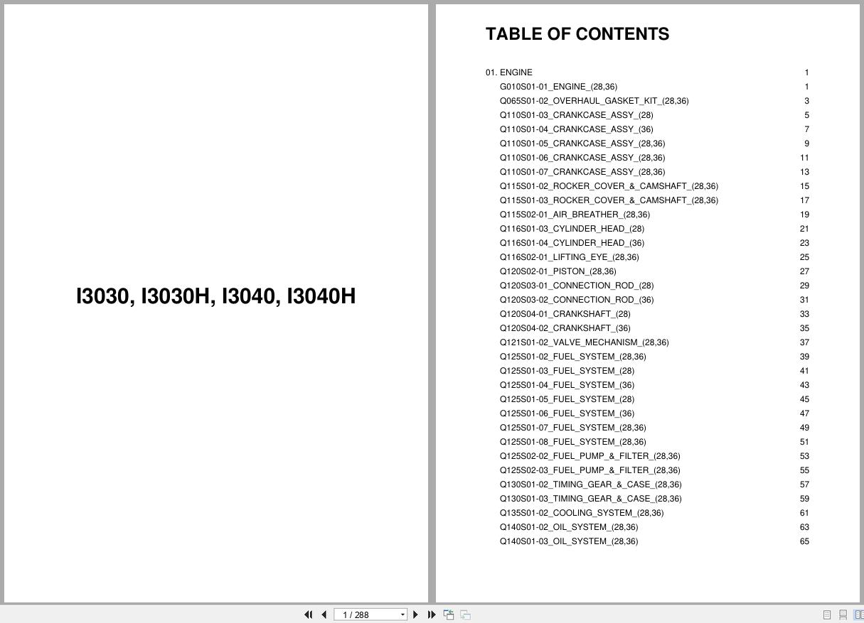 LS Tractor I Series i3030 i3030H i3040 i3040H Parts Catalog (1)