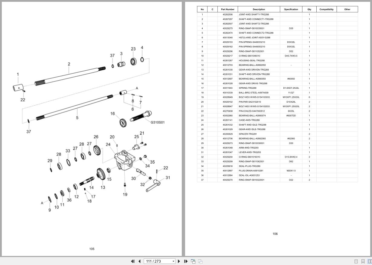 LS Tractor KAI Series K5055 Parts Catalog (2)