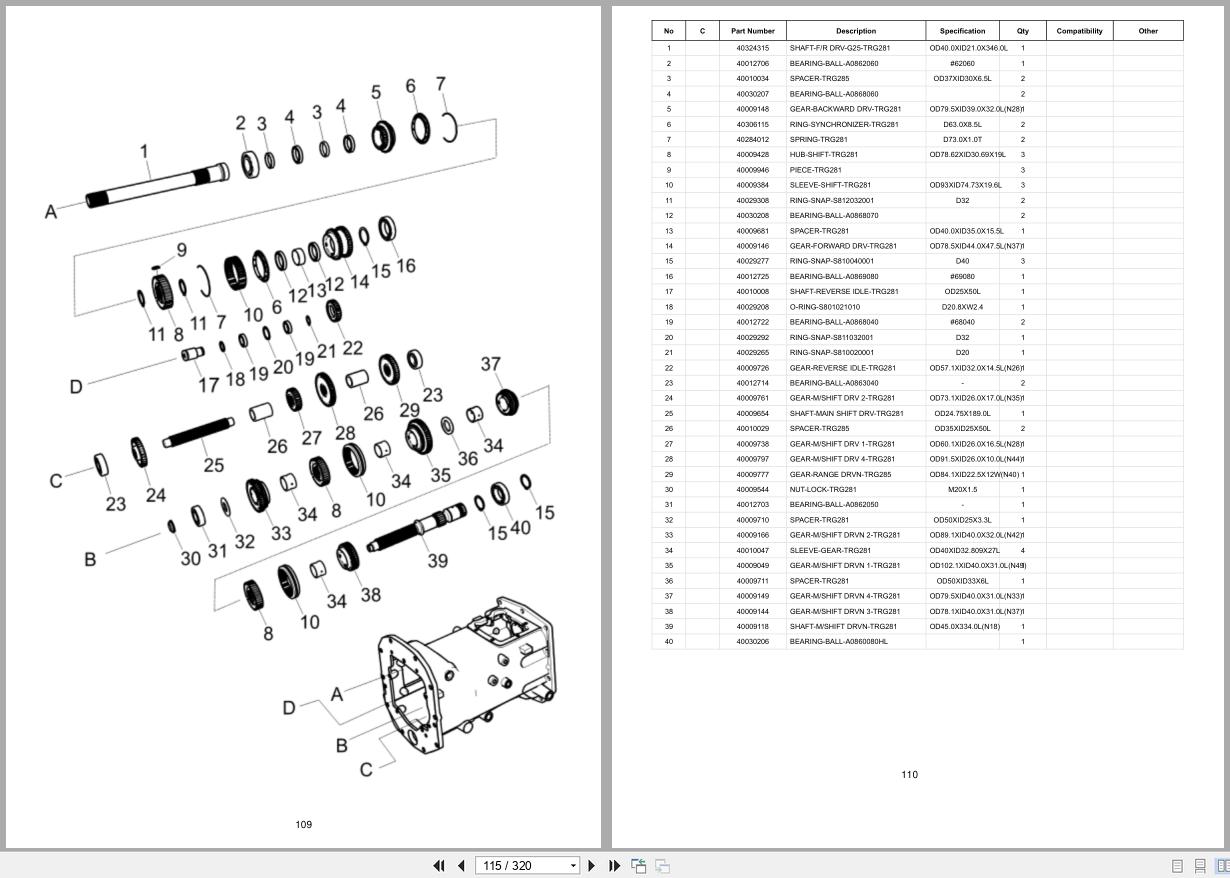 LS Tractor MT2E Series MT225E MT225HE (with S3L2) Parts Catalog (2)
