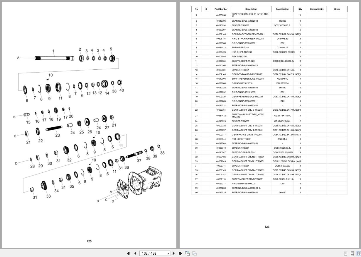 LS Tractor MT2E Series MT226E (with S3L2) Parts Catalog (3)
