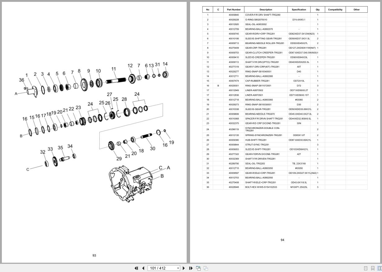 LS Tractor MT4 Series MT458 MT468 Parts Catalog (2)