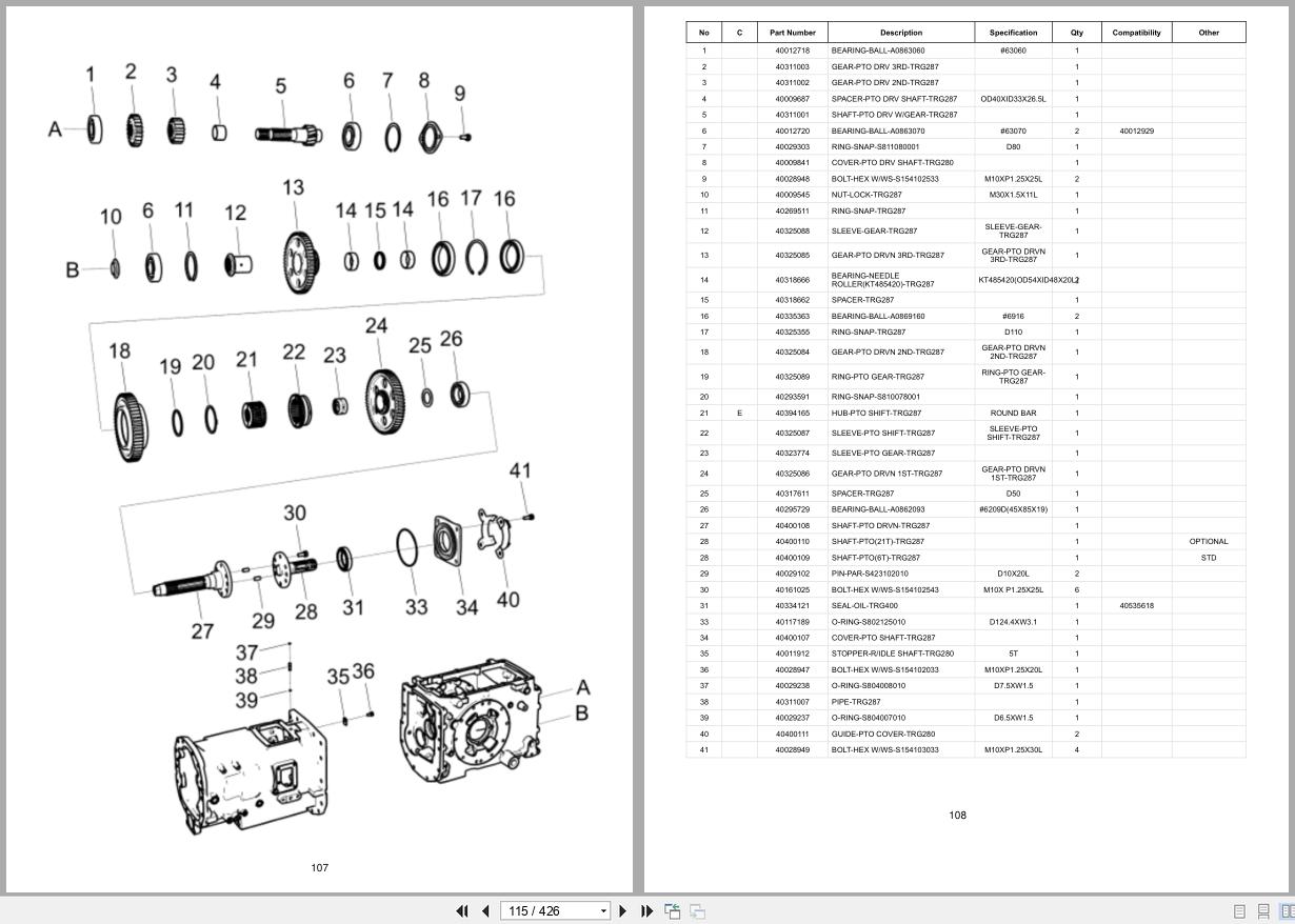 LS Tractor MT5 Series MT563 MT568 MT573 (TIER4) Parts Catalog (2)