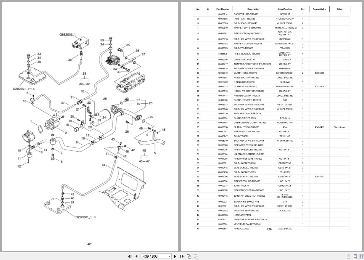 LS Tractor N Series TR N Model All Parts Catalog (3)