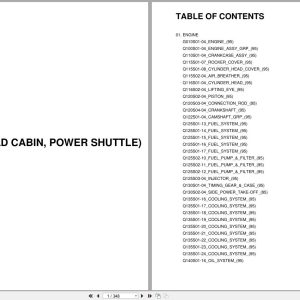 LS Tractor PLUS Series P7040 (Old Cabin POWER SHUTTLE) Parts Catalog (1)
