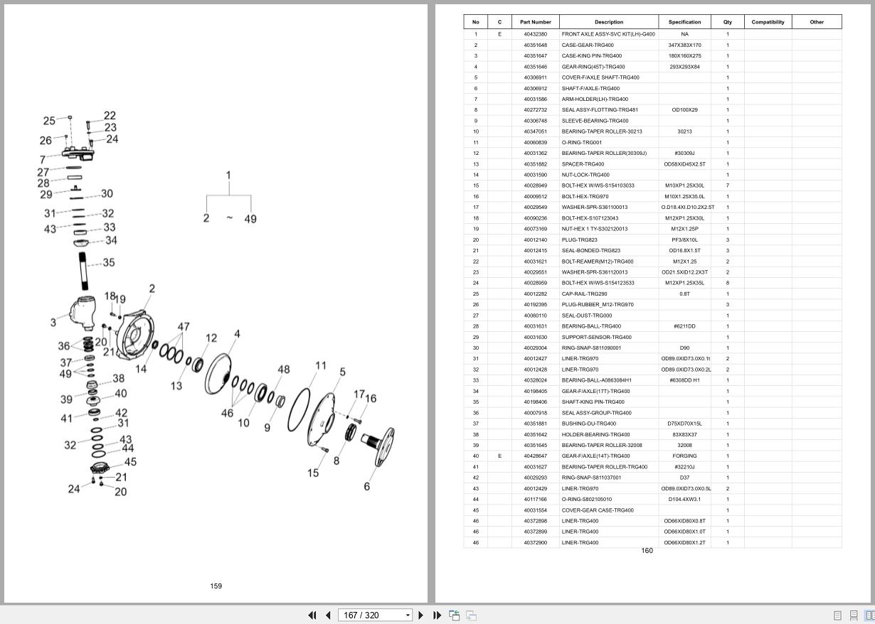 LS Tractor PLUS Series P7040 (ROLL BAR TYPE MECHANICAL) Parts Catalog (2)