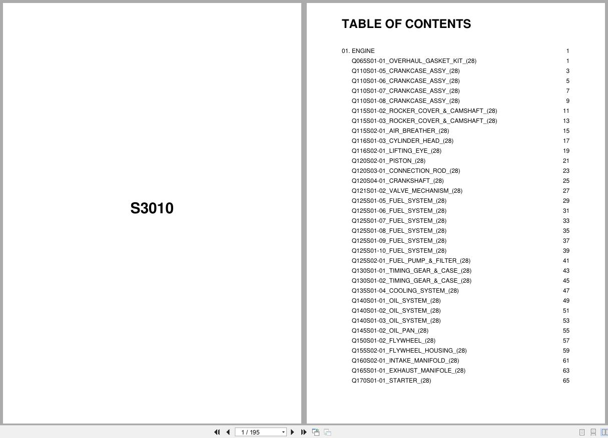 LS Tractor S Series S3010 Parts Catalog (1)