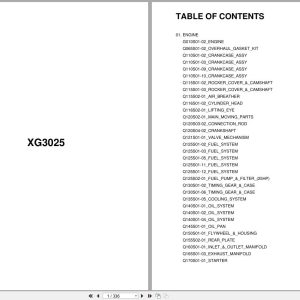 LS Tractor XG Series XG3025 Parts Catalog (1)
