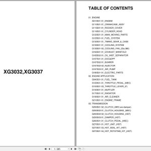 LS Tractor XG Series XG3032 XG3037 Parts Catalog (1)