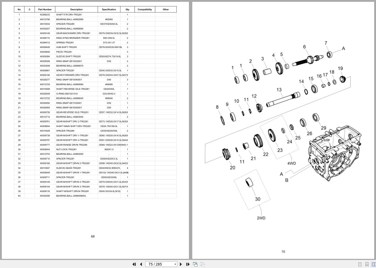 LS Tractor XG Series XG3032 XG3037 Parts Catalog (3)