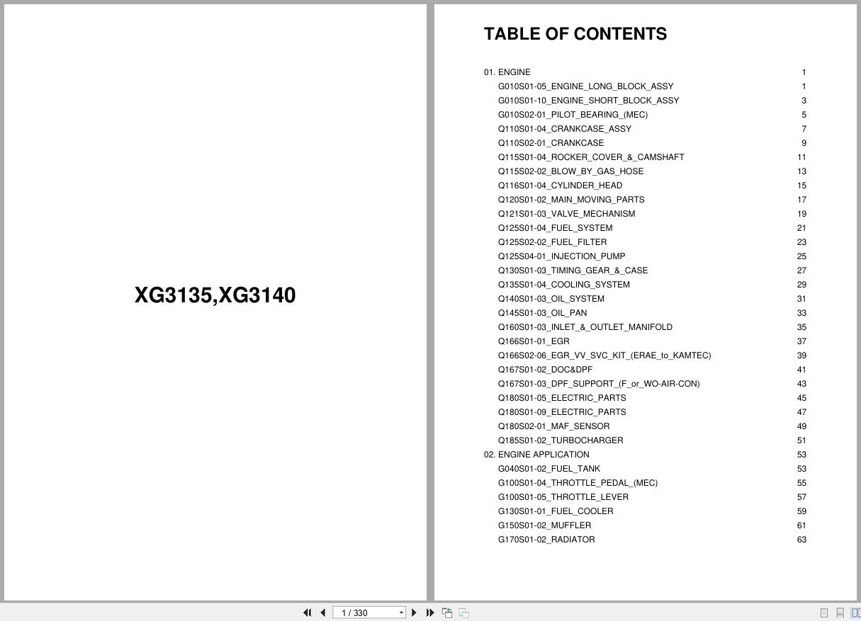 LS Tractor XG Series XG3135 XG3140 Parts Catalog (1)
