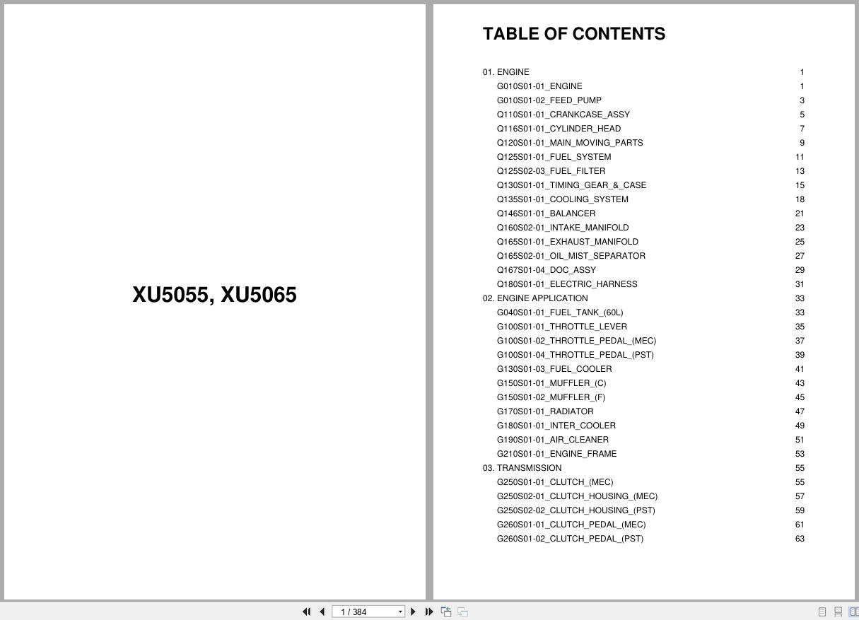 LS Tractor XU5000 Series XU5055 XU5065 Parts Catalog (1)