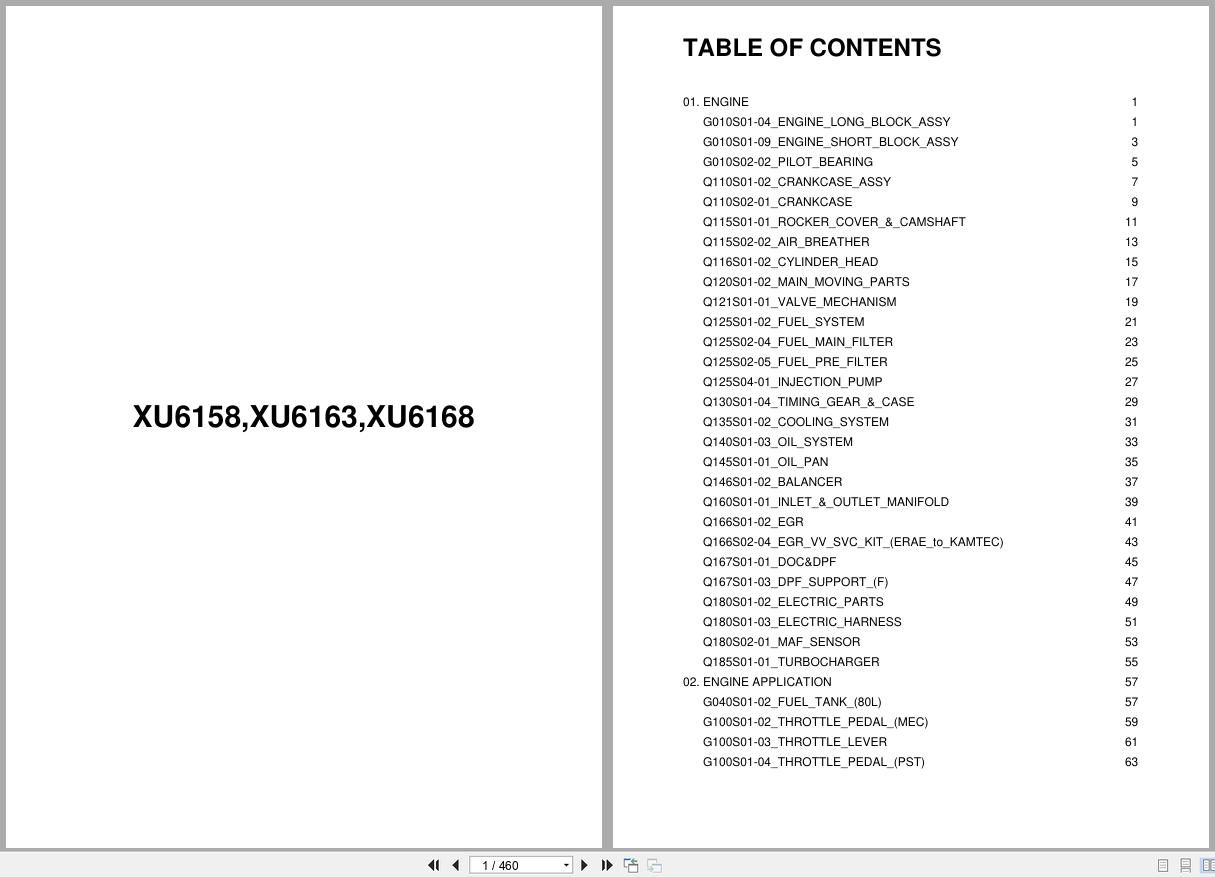 LS Tractor XU6100 Series XU6158 XU6163 XU6168 Parts Catalog (1)