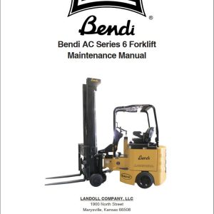 Landoll Bendi Forklift AC Series 6 Maintenance Manual F 857 2310 (1)