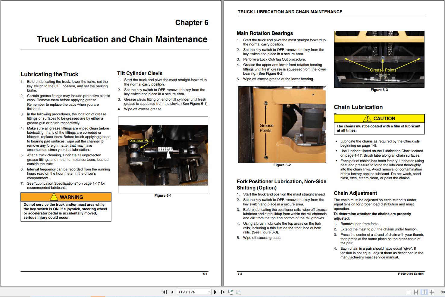 Landoll Bendi Forklift B3 30 AC Maintenance Manual F 560 0410 (2)