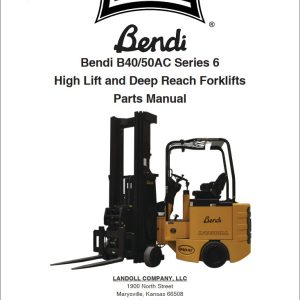 Landoll Bendi Forklift B30 50 AC Series 6 Parts Manual F 1084 2309 2023 (1)