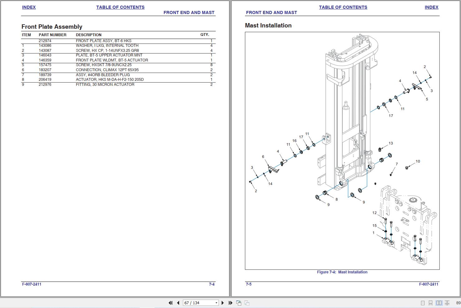 Landoll Bendi Forklift B40i5 Parts Manual F 807 2411 2025 (2)