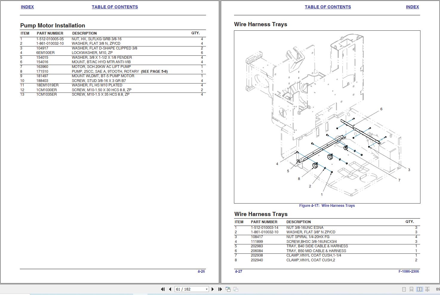 Landoll Bendi Forklift B55AC Series 6 Parts Manual F 1086 2306 (2)