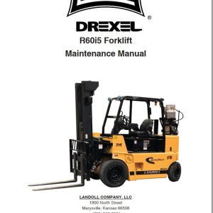 Landoll Drexel Forklift R60i5 Maintenance Manual F 1030 0921 (1)