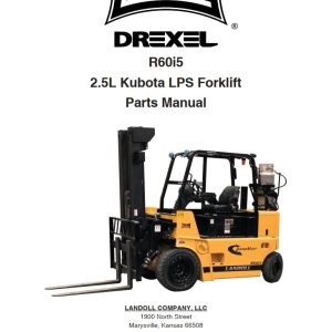 Landoll Drexel Forklift R60i5 Parts Manual F 1028 2308 (1)