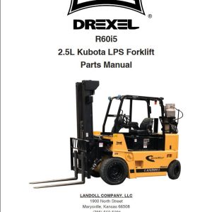 Landoll Drexel Forklift R60i5 Parts Manual F 1028 2401 (1)