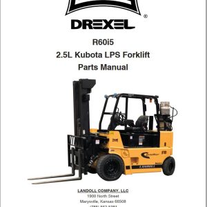 Landoll Drexel Forklift R60i5 Parts Manual F 1028 2501 2025 (1)