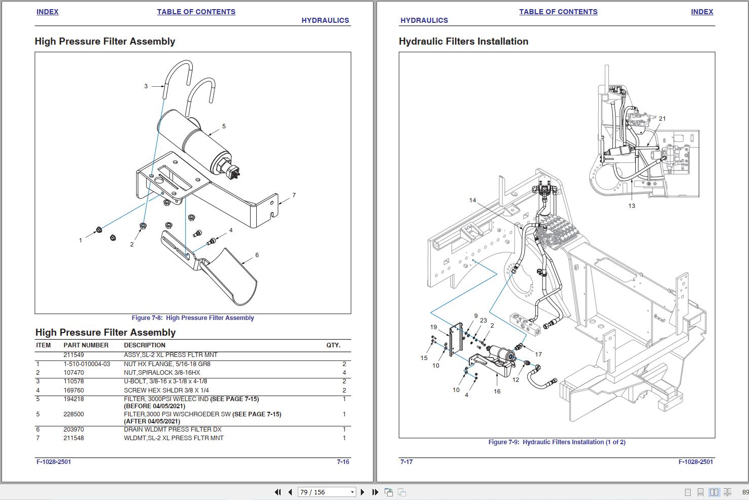 Landoll Drexel Forklift R60i5 Parts Manual F 1028 2501 2025 (2)