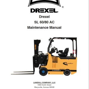 Landoll Drexel Forklift SL60 AC SL80 AC Maintenance Manual F 993 2311 (1)