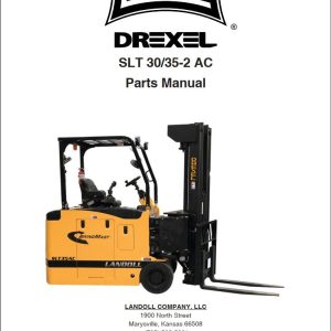 Landoll Drexel Forklift SLT30 2 AC SLT35 2 AC Parts Manual F 1006 2311 (1)