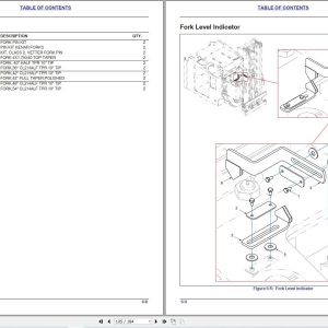 Landoll Drexel Forklift SLT30 2 AC SLT35 2 AC Parts Manual F 1006 2410 2025 (2)