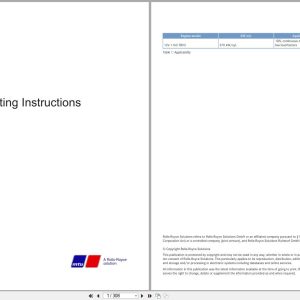 MTU Diesel Engine 12V1163TB93 Operating Instructions MS15078 02E 1