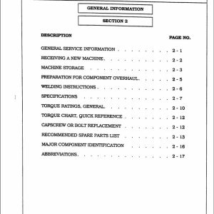 Marklift Scissor Lift CH20NEP Service Manual 17243 (1)