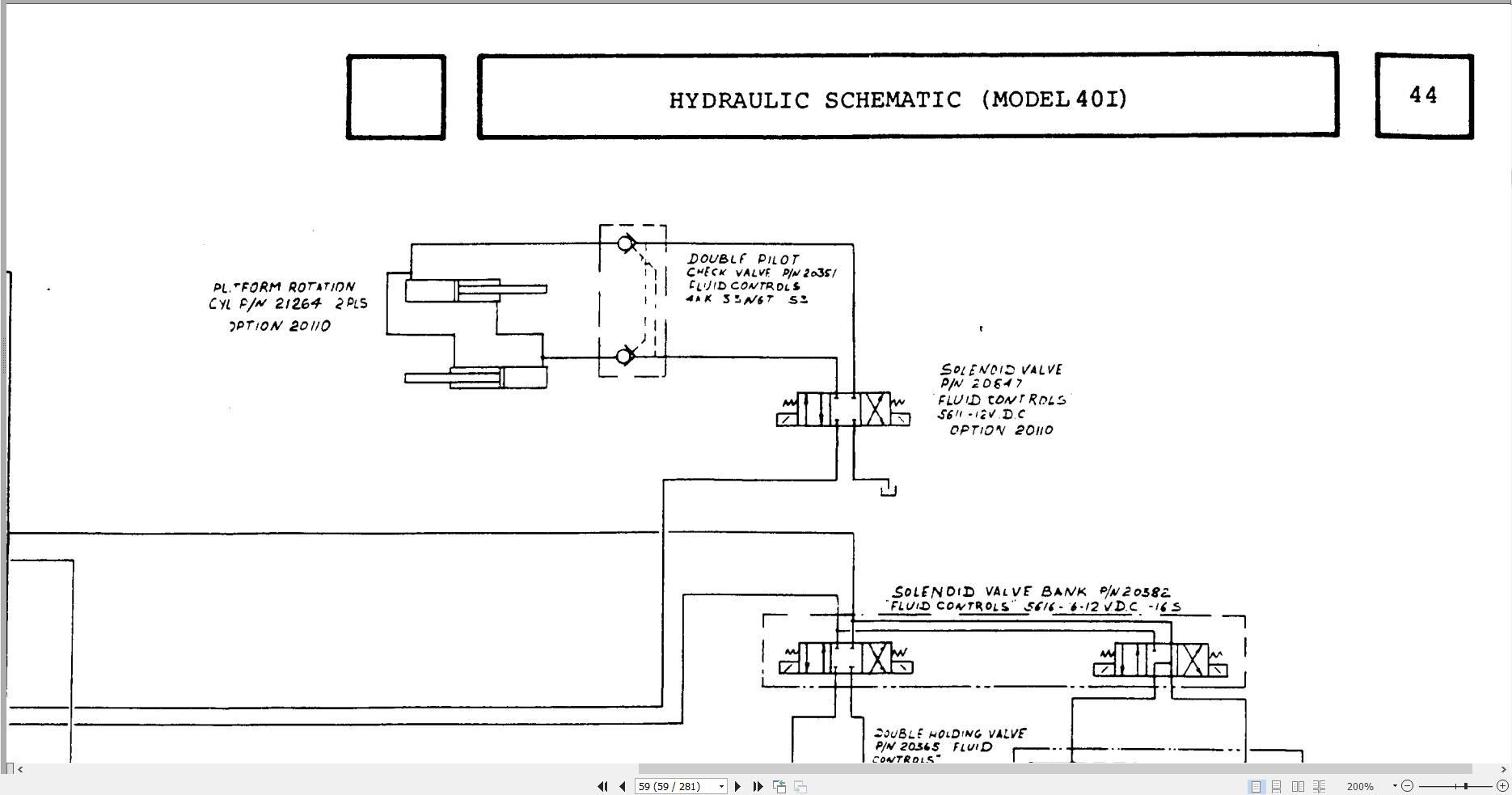 Marklift Self Propelled Boom 40I Parts Operation Manual 17105 (3)