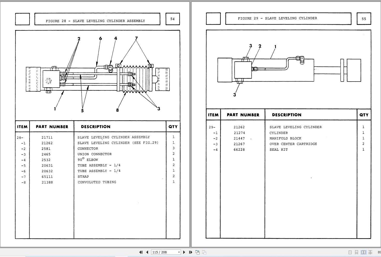 Marklift Self Propelled Boom 42 4×4 Parts Operation Manual 17107 (2)
