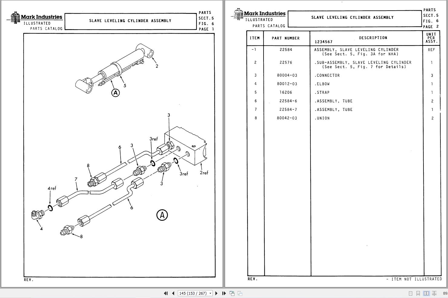 Marklift Self Propelled Boom 55I Parts Operation Manual 17108 (2)