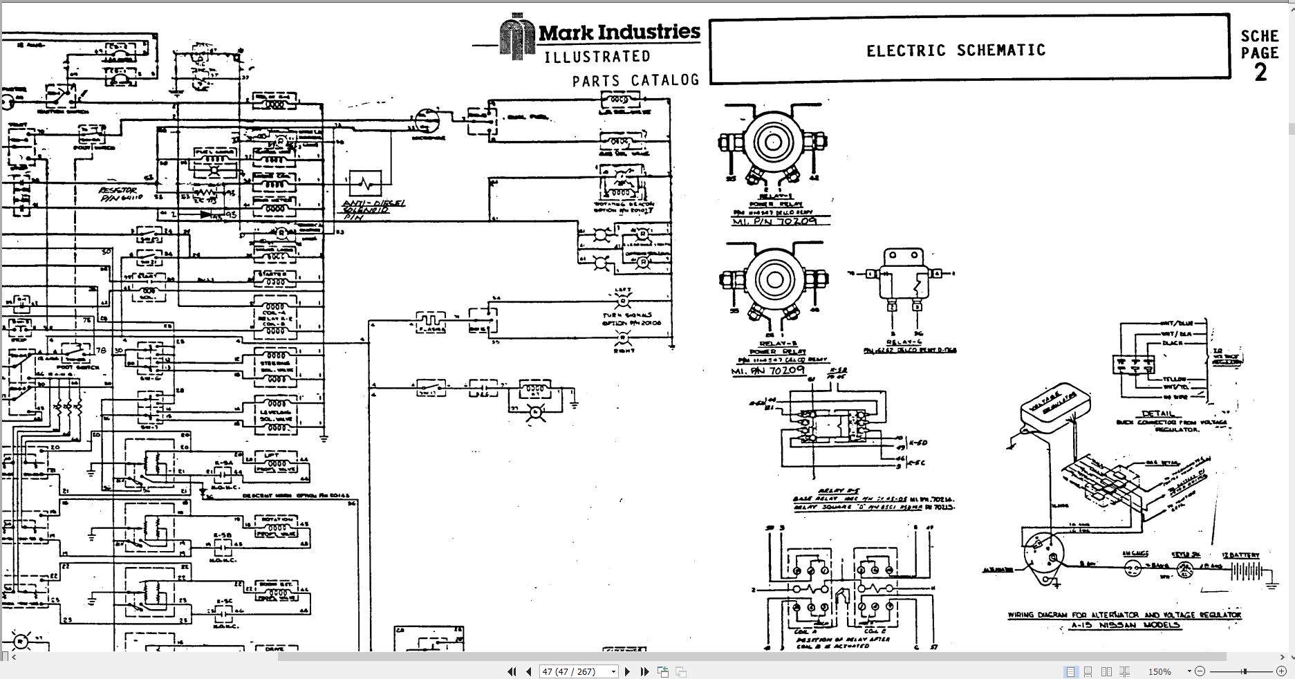 Marklift Self Propelled Boom 55I Parts Operation Manual 17108 (3)