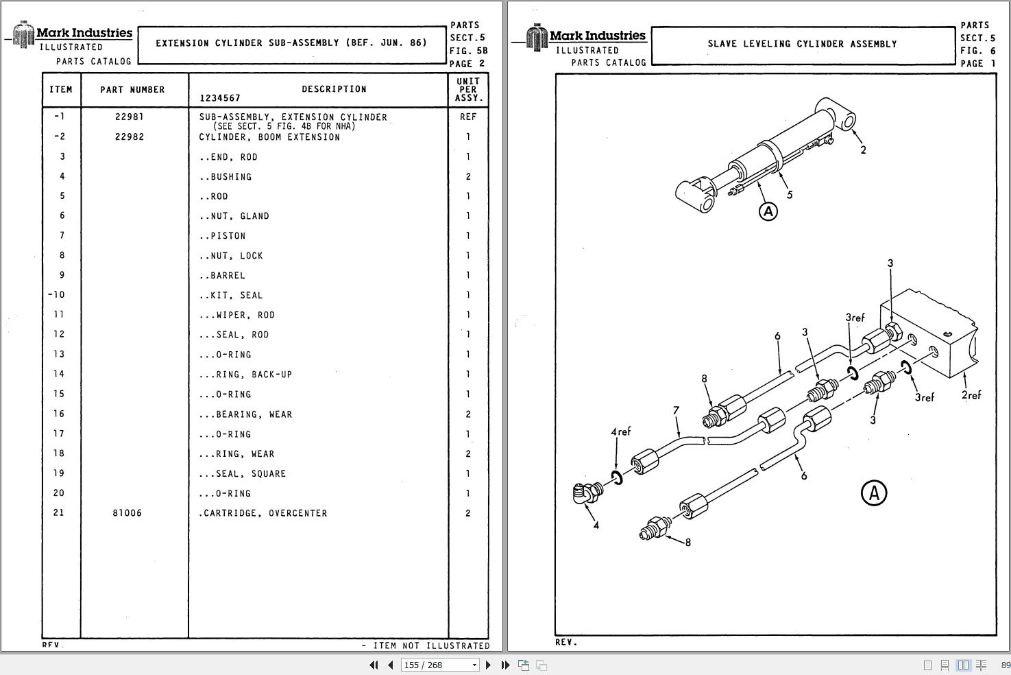 Marklift Self Propelled Boom 60I Operation Maintenance Parts Manual 17109 (2)