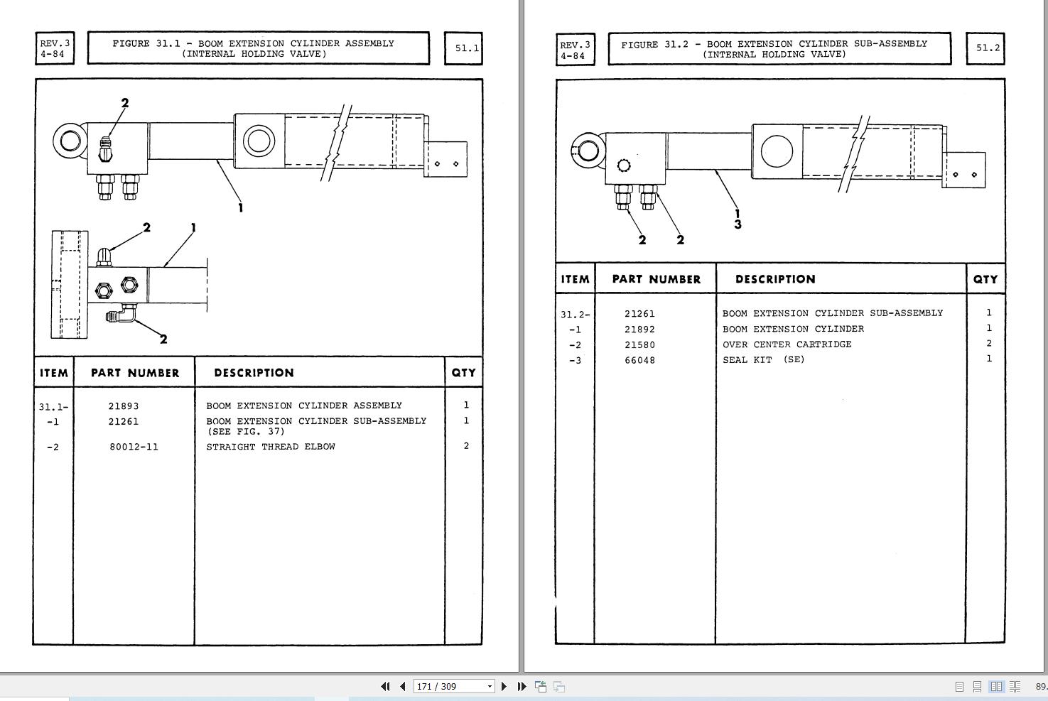 Marklift Self Propelled Boom 62 Parts Operation Manual 17002 (2)