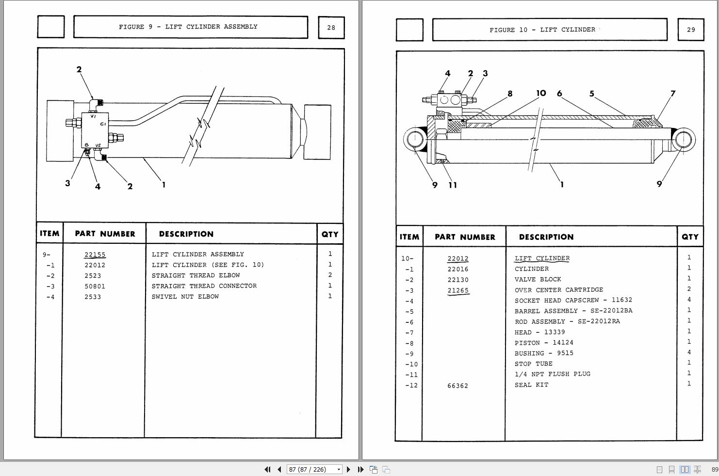 Marklift Self Propelled Boom 80 4 Parts Operation Manual 17114 (2)