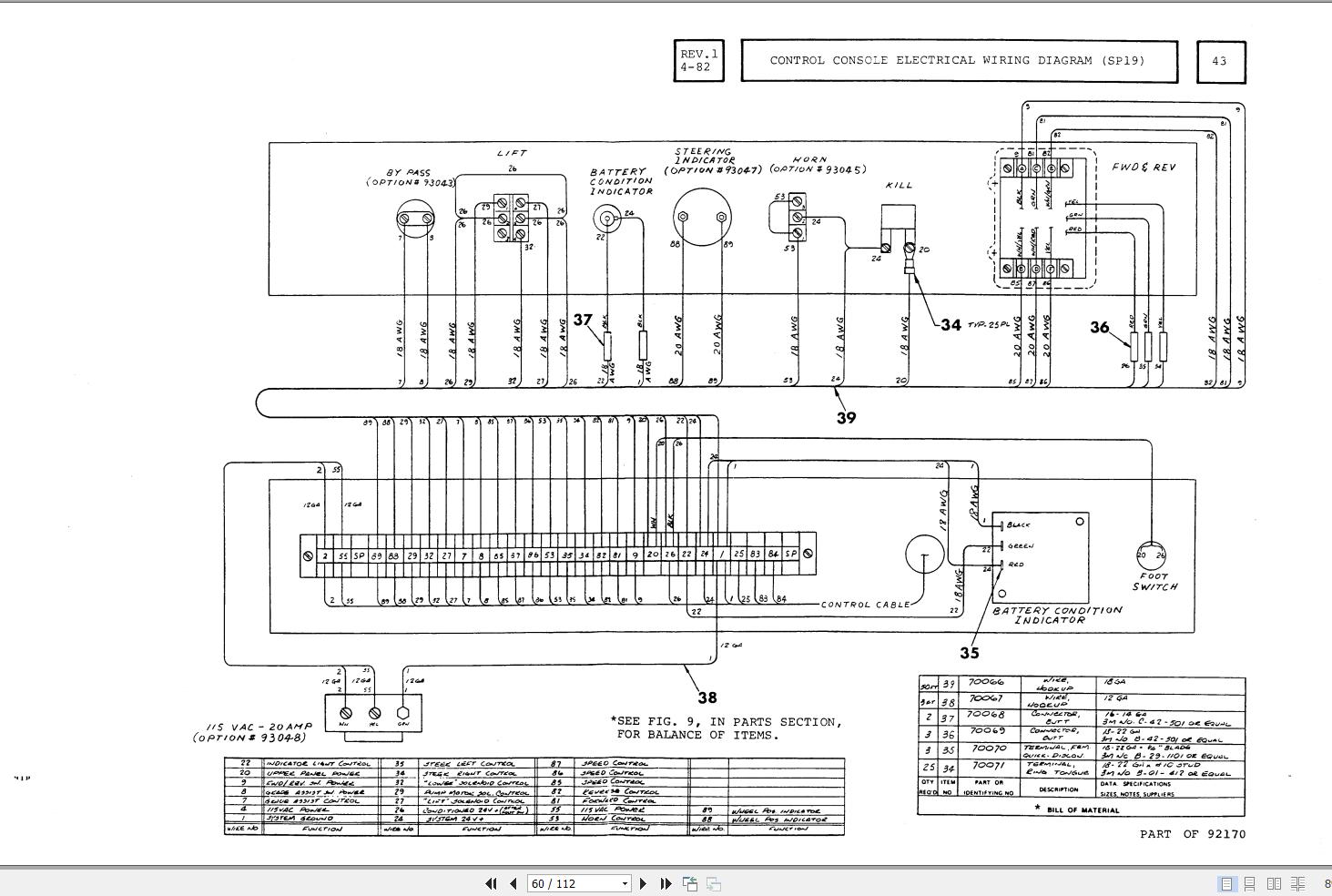 Marklift Self Propelled Pal SP19 Parts Operation Manual 17211 (3)