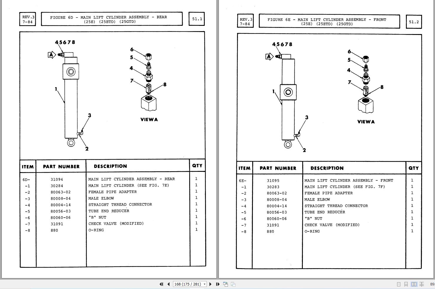 Marklift Self Propelled Scissor 25E to 36G Parts Operation Manual 17202 (2)
