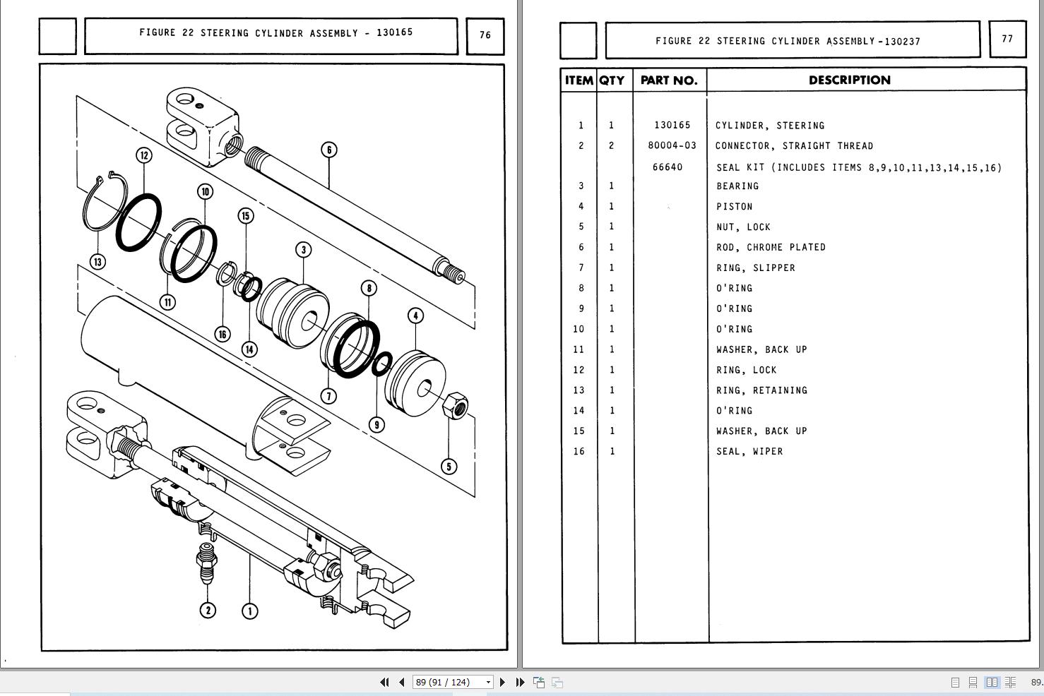 Marklift Self Propelled Scissor JR7 JR14 JR19 Parts Operation Manual 17206 (2)