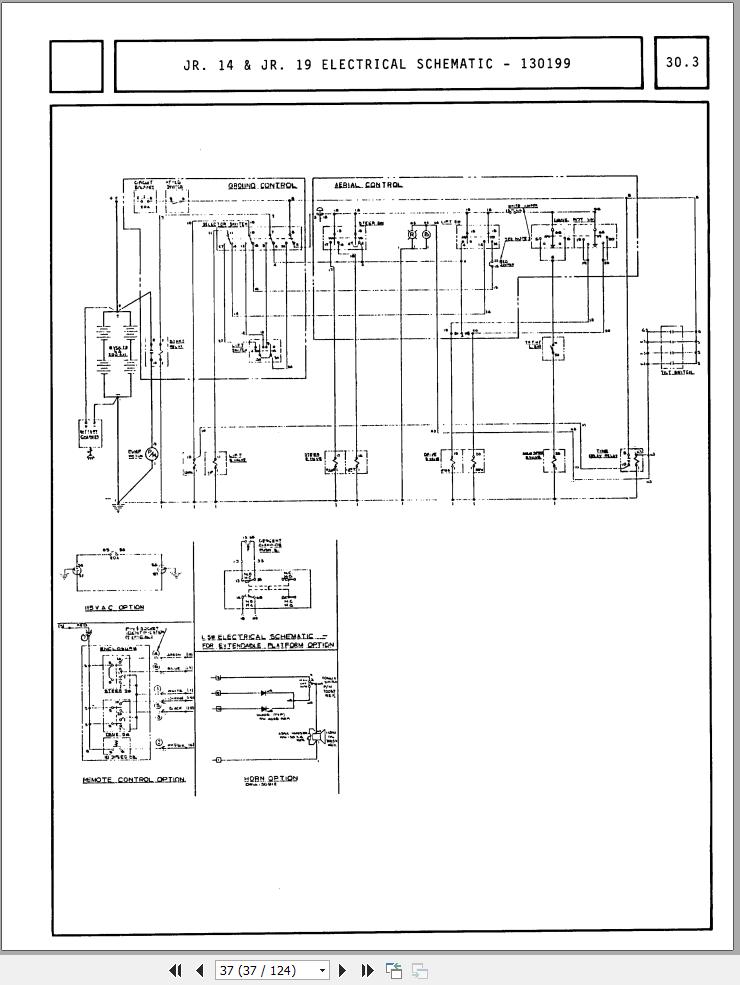 Marklift Self Propelled Scissor JR7 JR14 JR19 Parts Operation Manual 17206 (3)