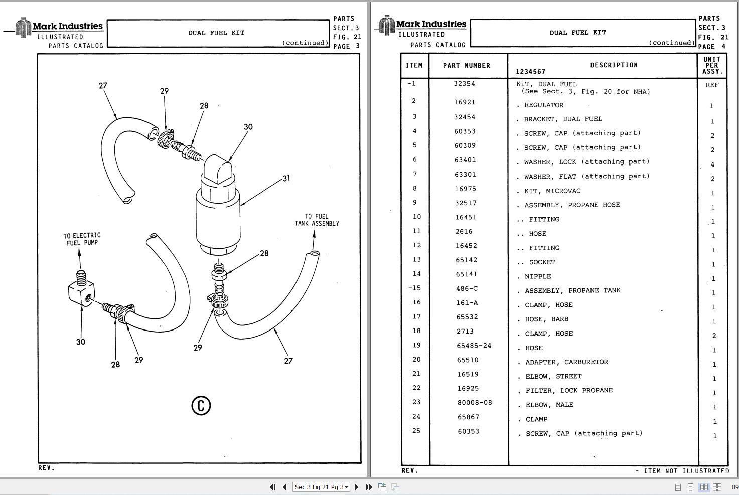 Marklift Self Propelled Scissor MT25G MT25GT Parts Operation Manual 17210 (2)