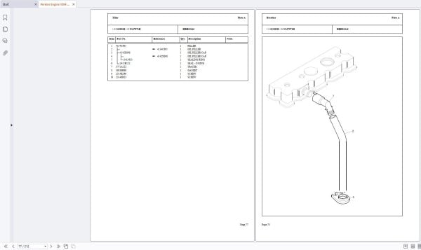 Perkins Engine 1004 40T Ak50640 Parts Manual 2016 (2)