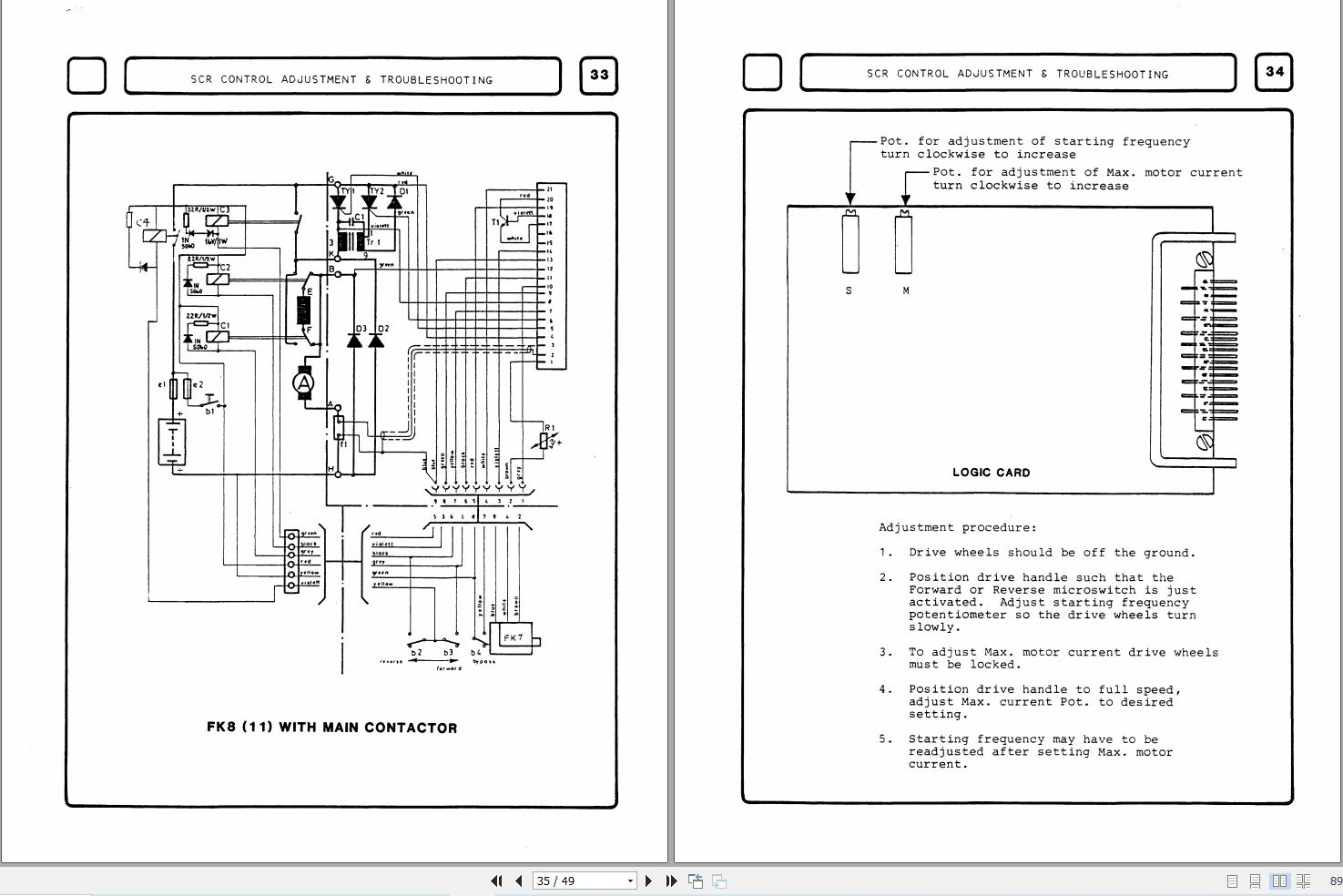 Simon Articulated Boom Lift 41 24 Service Manual 89 412707 (2)