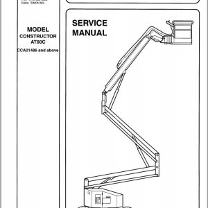 Simon Articulated Boom Lift AT60C Service Manual 89 446007 2 (1)