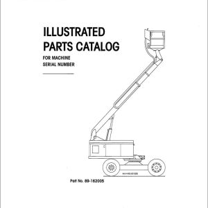 Simon Articulated Boom Lift MPN60 Parts Manual 89 162005 (1)