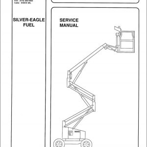 Simon Self Propelled Boom 32 21 41 24 Service Manual 89 410517 (1)