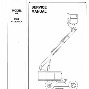 Simon Self Propelled Boom MP Service Manual 89 100107 (1)