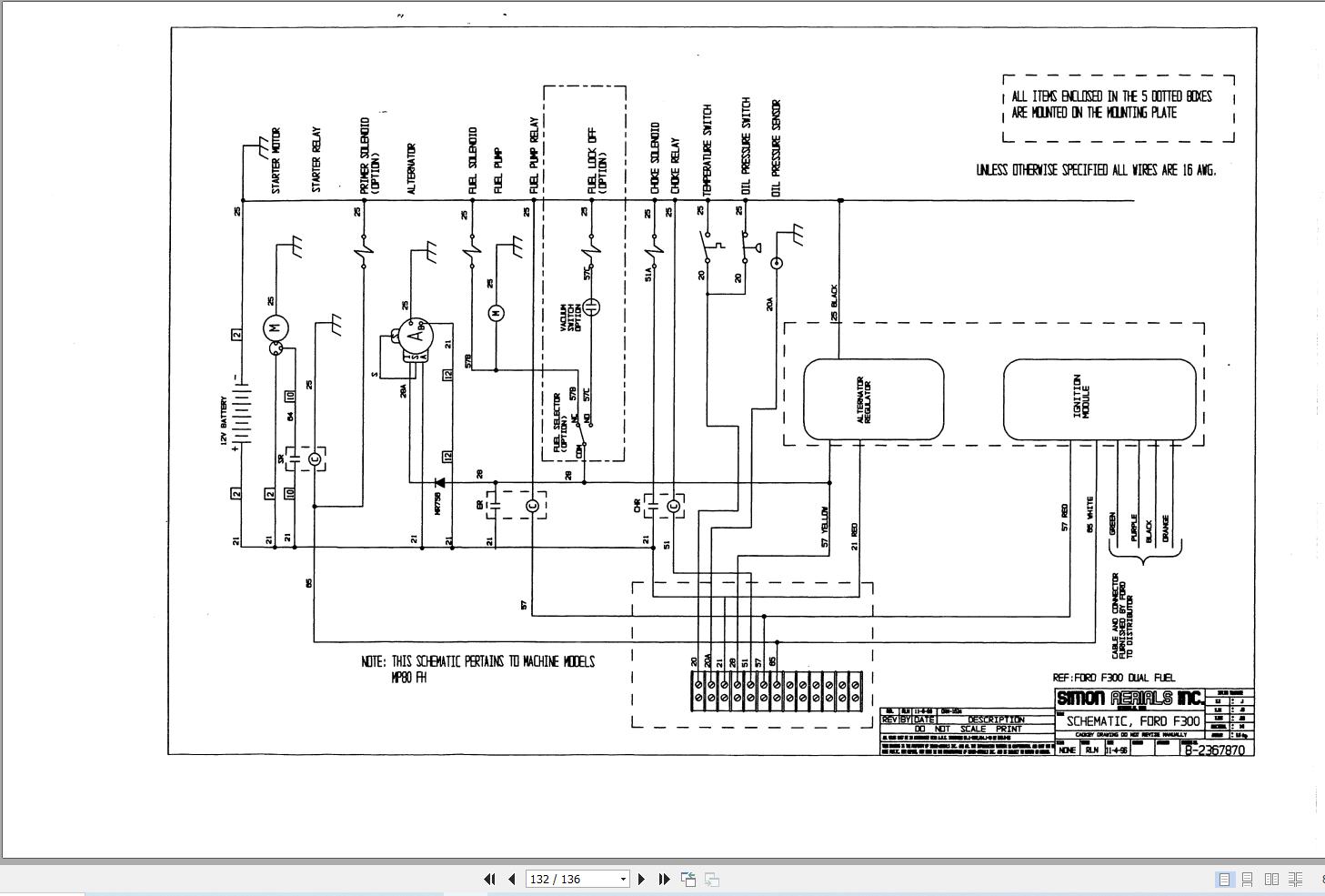 Simon Self Propelled Boom MP Service Manual 89 100127 (3)